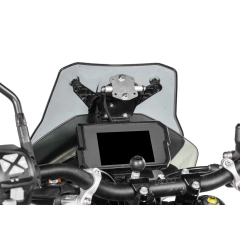 Touratech GPS adapter for direct mounting to 12 mm struds, e.g. Zumo XT, Zumo 5xx, 276Cx, etc